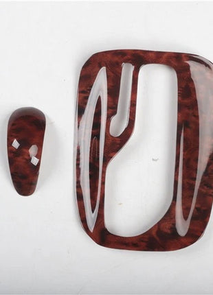 Fit For Buick Regal 2009-2013 Peach Wood Inner Gear Shift Panel Decor Cover Trim