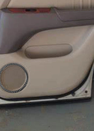 4Pcs Carbon Fiber Interior Door Speaker Cover Trim For Lexus RX300 1998-2003
