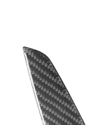 2pcs Carbon Fiber Rear Door Pull Panel Cover Trim For Nissan Altima 2019-2022