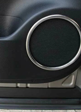 Inner Door Horn Frame Cover Trim 4PCS For Lexus RX350 450h 2016-19 Chrome Steel
