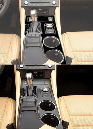 6Pcs Gloss Black Gear Shift Panel Cover Trim For Lexus RC300 350 200T 2015-2020