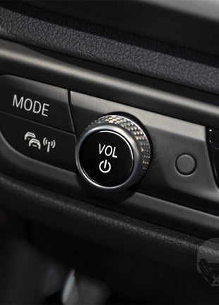 Black Replace Vol Button Trim For Bmw 2 3 4 8 Series G42 G20 G22 G14 X3 X4 X5 X6