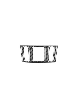 Carbon Fiber Warning Light Inner Frame Cover Trim For Nissan Rogue 2014-2016