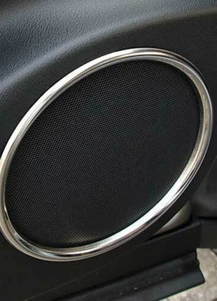 Inner Door Horn Frame Cover Trim 4PCS For Lexus RX350 450h 2016-19 Chrome Steel