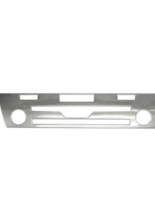 1P Silver Steel Central Volume CD Switch Panel Cover For Lexus RX350 450h 16-22