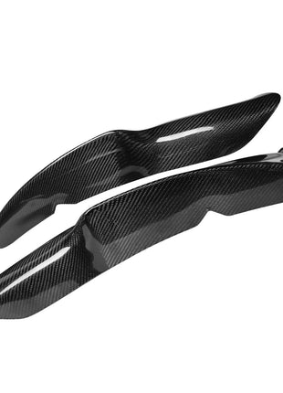 Real Carbon Fiber Front Bumper Spoiler Vent Cover For BMW 3 Series E90 2009-2013