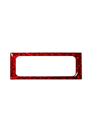 Red Carbon Fiber Overhead Console Frame Cover Trim For LEXUS RX330 350 2004-2009