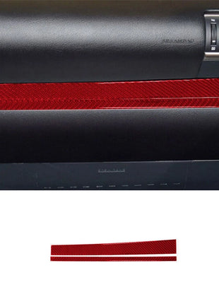 Red Carbon Fiber Interior Full Set Cover Trim For Lexus RC300 350 200T 2015-2020