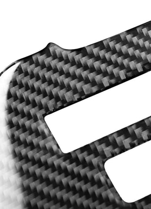 Carbon Fiber CD Player Control Panel Cover Trim For Nissan GT-R R35 Type A