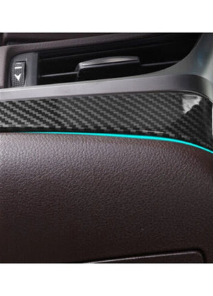 For Lexus ES250 300h 350 2019-22 ABS Carbon Fiber Left Console Strip Frame Trim