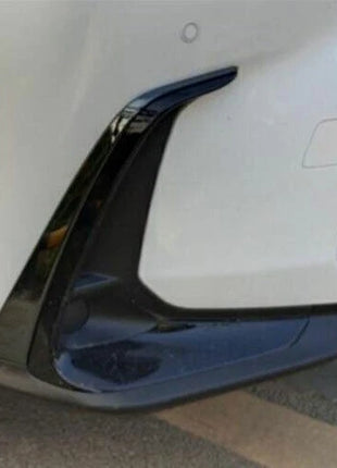 For Lexus NX250 350 22-2023 Black Titanium Front Fog Lamp Light Strip Cover Trim