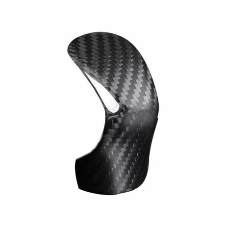 Gear Shift Knob Shifter Lever Trim For Lexus GS350 450 2016-20 Dry Carbon Fiber