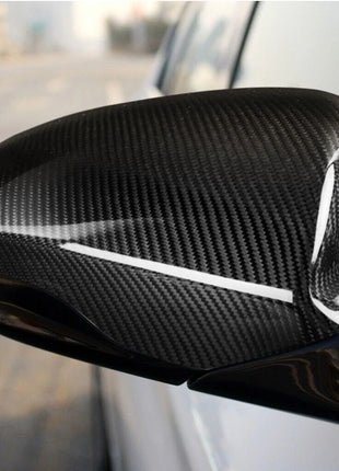 3K Real Carbon Fiber Rearview Side Mirror Cover For BMW M5 F10 12-17