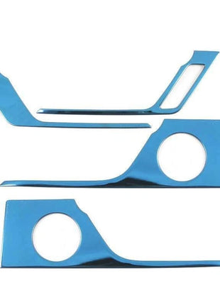 Interior Door Handle Cover Trim Fit For Lexus RX350 450h 2016-2019 Blue Titanium