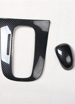 For Buick Encore 2016-2018 Carbon Fiber Inner Gear Shift Panel Decor Cover Trim