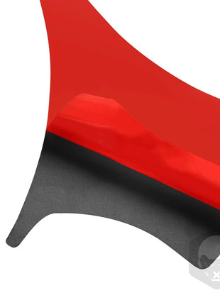 10Pcs For BMW Z4 E85 03-08 Red Carbon Fiber Center Console Dashboard Panel Cover