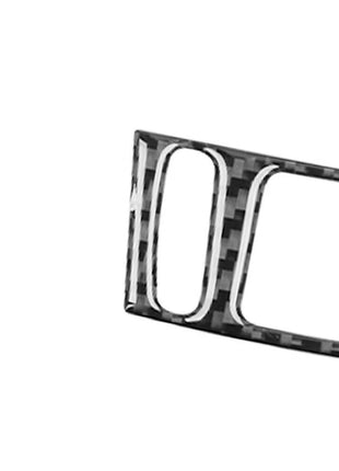Carbon Fiber Warning Light Inner Frame Cover Trim For Nissan Rogue 2014-2016