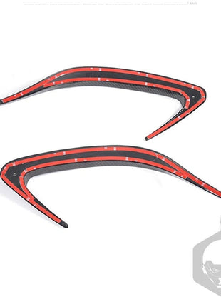 Dry Carbon Fiber Rear Bumper Splitter Canard Fins For Benz C292 GLE63 AMG W166