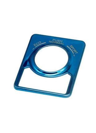 Console Driving Mode Button Ring Trim For Lexus RX350 450h 2016-19 Blue Titanium