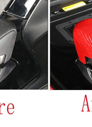 Carbon Fiber For Lexus NX250 350 2022-23 Gear Shift ABS Knob Shifter Lever Trim