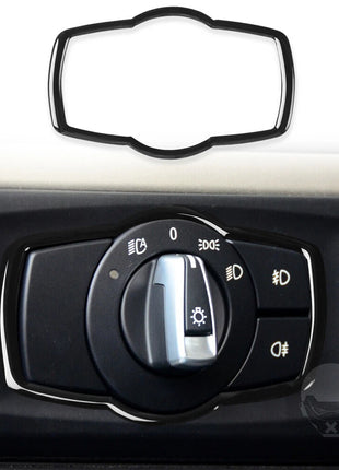 For Bmw 3 Series E90 E92 E93 2005-12 Black Interior Headlight Switch Button Trim