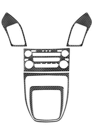 5Pcs Carbon Fiber Interior Central Console Cover Trim For Lexus RX300 1998-2003