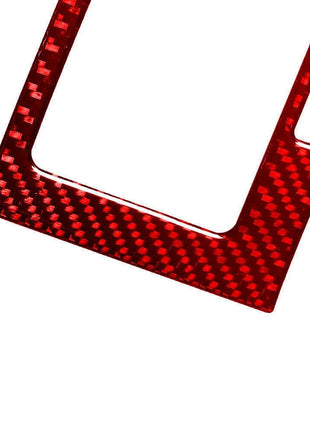 Red Carbon Fiber Side Air Vent Outlet Cover Trim For Lexus RX330 RX350 2004-2009