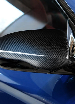 3K Real Carbon Fiber Rearview Side Mirror Cover For BMW M5 F10 12-17