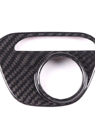 Real Carbon Fiber Interior Vda Push Button Switch Trim For Ferrari 458 2011-2016