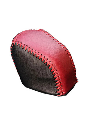 Red&Black Leather Central Gear Shift Knob Cover Trim For Lexus NX250 350 22-23