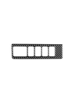 Rearview Mirror Tcs Control Button Trim Carbon Fiber For Nissan Quest 2004-2006