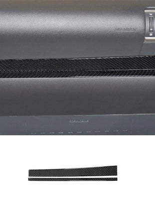 Carbon Fiber Passenger Dash Panel Cover Trim For Lexus RC300 350 200T 2015-2020