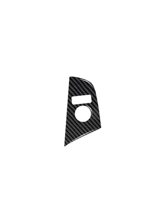 Carbon Fiber Rearview Mirror Button Cover Trim For Nissan Altima 2013-2015