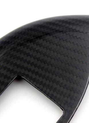Real Carbon fiber Door Lock Button Panel Cover Trim For Range Rover Sport 14-17