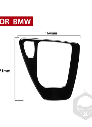 Black Interior Gear Shift Box Panel Cover Fit For Bmw 3 Series E90 E92 2005-2012
