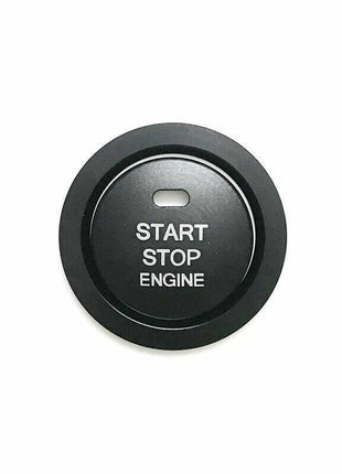 One-Click Startup Switch Cover Trim Fit For Lexus GX460 2010-2022 Black Aluminum
