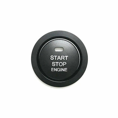 One-Click Startup Switch Cover Trim Fit For Lexus GX460 2010-2022 Black Aluminum