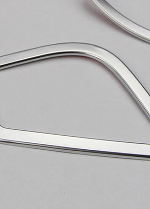 Silver Abs Dashboard Air Vent Outlet Trim For Bmw 3 4 Series 3gt F30 F34 2013-19