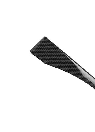1 Set For Nissan 370z 2009-2020 Carbon Fiber Navigation Decoration Cover Trim