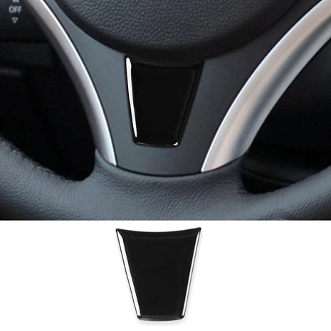 Black Inner Steering Wheel Lower Panel Trim For Bmw 3 Series E90 E92 E93 2005-12