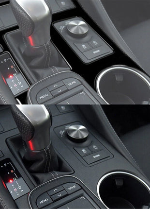 Gloss Black Gear Shift Panel Cover Trim For Lexus RC300 350 200T 2015-2020