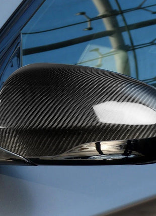 3K Real Carbon Fiber Rearview Side Mirror Cover For BMW M5 F10 12-17