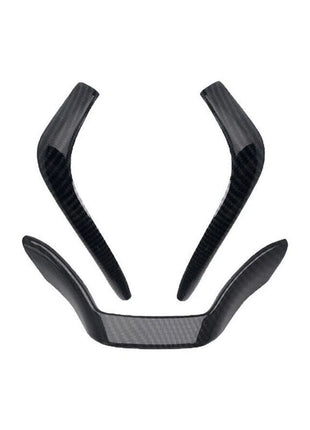 For Lexus ES250 300h 350 19-22 ABS Carbon Fiber Steering Wheel Frame Cover Trim