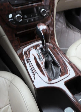 Fit For Buick Regal 2009-2013 Peach Wood Gear Shift Water Cup Frame Cover Trim