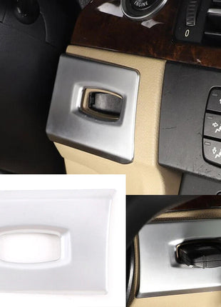 Silver Abs Key Hole Ignition Switch Cover For Bmw 3 Series E90 E92 E93 2005-2012