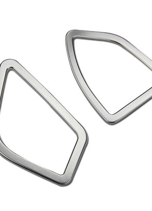Silver Abs Dashboard Air Vent Outlet Trim For Bmw 3 4 Series 3gt F30 F34 2013-19