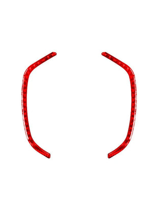 Red Carbon Fiber Speedometer Outer Frame Cover Trim For Nissan Altima 2019-2022