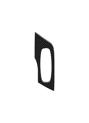 2x Carbon Fiber Front Door Window Lift Cover Trim For Nissan Altima 2013-2015