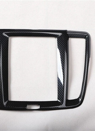 Carbon Fiber Inner Middle Air Outlet Vent Frame Trim Fit For Volvo S90 2016-2021