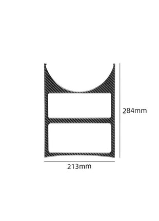 For Nissan Quest 2004-2006 Car Ceiling Light Frame Trim Cover TypeB Carbon Fiber